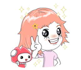 Timy on line Curse you to find happiness sticker #337565