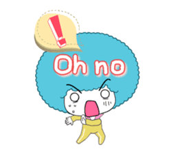 Timy on line Curse you to find happiness sticker #337567