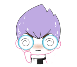 Timy on line Curse you to find happiness sticker #337569