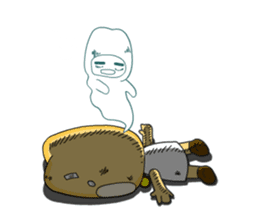 Timy on line Curse you to find happiness sticker #337572