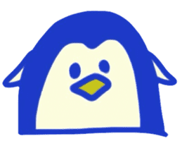 Everyday of mischievous penguin sticker #337905