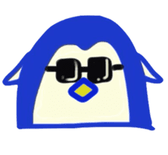 Everyday of mischievous penguin sticker #337929