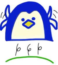 Everyday of mischievous penguin sticker #337942
