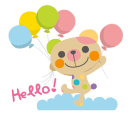 MARBLE BEAR sticker #338985