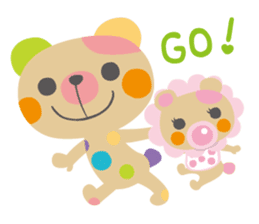 MARBLE BEAR sticker #338993