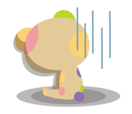 MARBLE BEAR sticker #339000