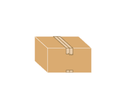 HAKO (Cardboard box man) sticker #339268