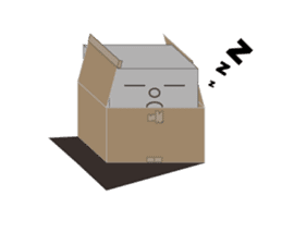 HAKO (Cardboard box man) sticker #339299