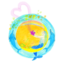 Dolphinstamps-Friends of the sea sticker #339345