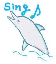 Dolphinstamps-Friends of the sea sticker #339348