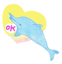 Dolphinstamps-Friends of the sea sticker #339355