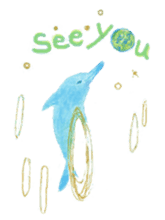 Dolphinstamps-Friends of the sea sticker #339375