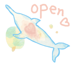 Dolphinstamps-Friends of the sea sticker #339381