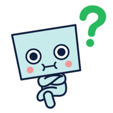 Hakobo - cutie cubic kid sticker #339789