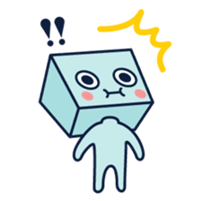 Hakobo - cutie cubic kid sticker #339791