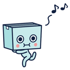 Hakobo - cutie cubic kid sticker #339795