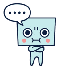 Hakobo - cutie cubic kid sticker #339797