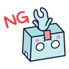 Hakobo - cutie cubic kid sticker #339798