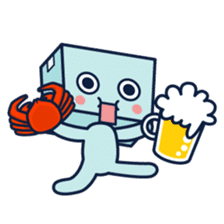 Hakobo - cutie cubic kid sticker #339801