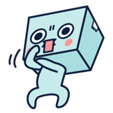 Hakobo - cutie cubic kid sticker #339802