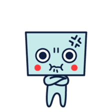 Hakobo - cutie cubic kid sticker #339803