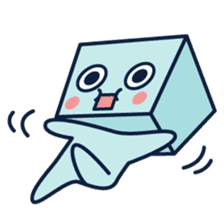 Hakobo - cutie cubic kid sticker #339804