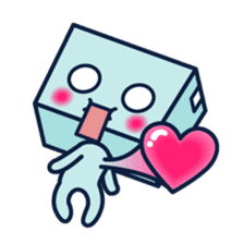 Hakobo - cutie cubic kid sticker #339809