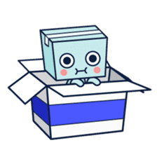 Hakobo - cutie cubic kid sticker #339813