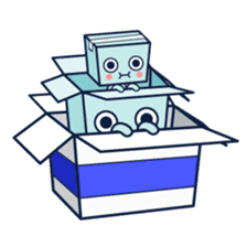 Hakobo - cutie cubic kid sticker #339814
