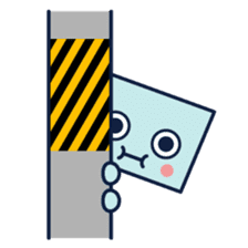 Hakobo - cutie cubic kid sticker #339815
