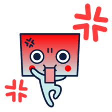 Hakobo - cutie cubic kid sticker #339819