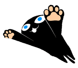 Black Cat sticker #339848