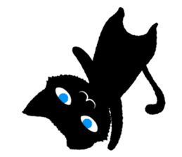 Black Cat sticker #339851