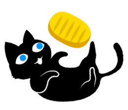 Black Cat sticker #339854