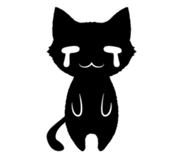 Black Cat sticker #339855