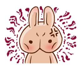 Hippy Rabbit sticker #339991