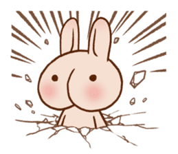 Hippy Rabbit sticker #339994