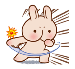 Hippy Rabbit sticker #339995