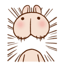Hippy Rabbit sticker #339996