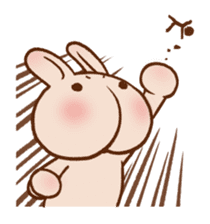 Hippy Rabbit sticker #339997