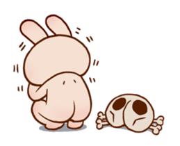 Hippy Rabbit sticker #340021