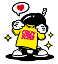 CrazyBomb sticker #340123