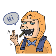 Monkey Mafia sticker #340425