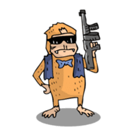 Monkey Mafia sticker #340429