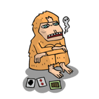 Monkey Mafia sticker #340430