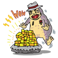 Monkey Mafia sticker #340431