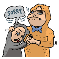 Monkey Mafia sticker #340445