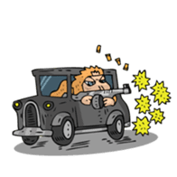 Monkey Mafia sticker #340456