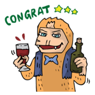 Monkey Mafia sticker #340457