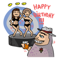 Monkey Mafia sticker #340463